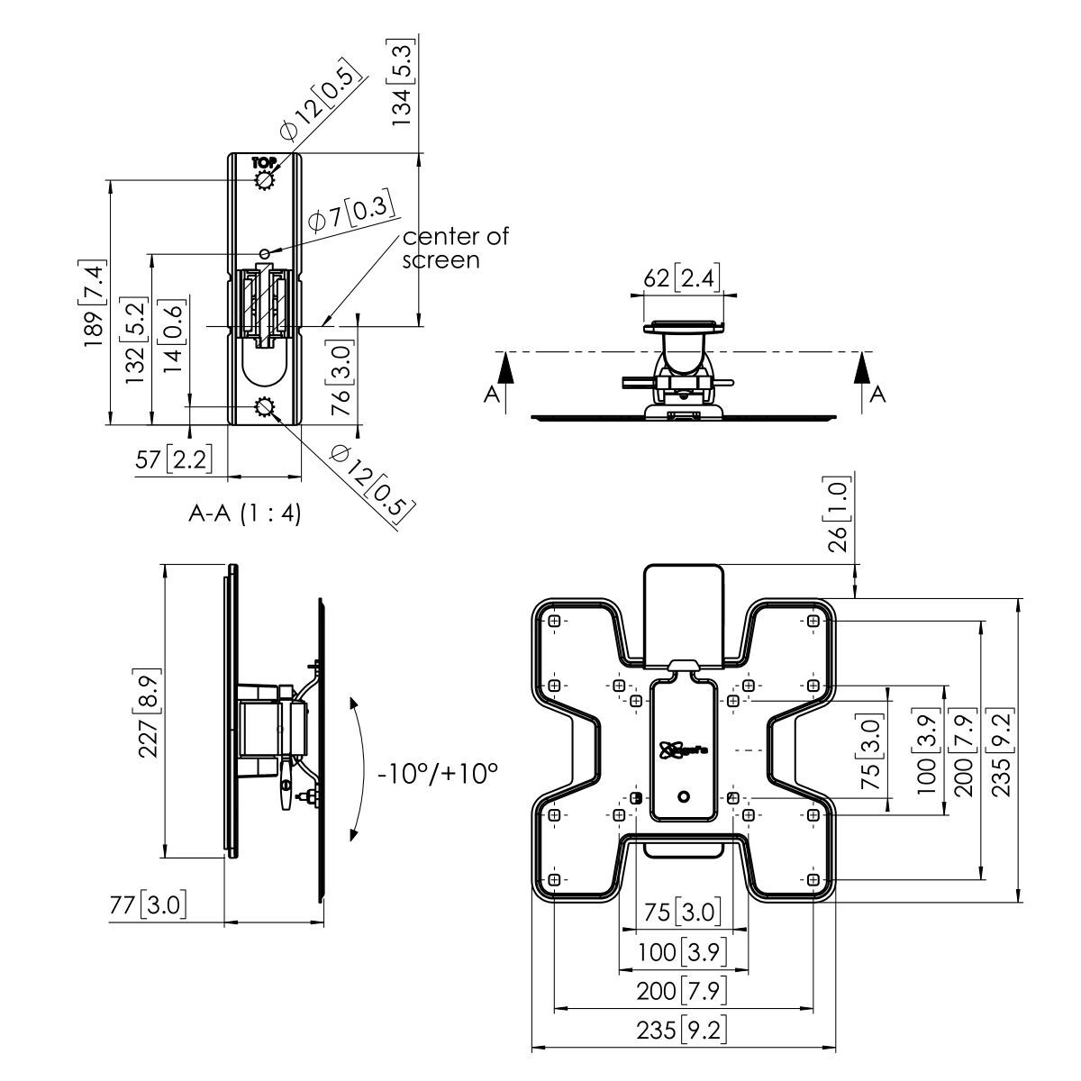 Leaflet Version 3.0 PFW 3030 Display wall mount tilt xx de Leaflet Version 3.0 PFW 3030 Display wall mount tilt xx de