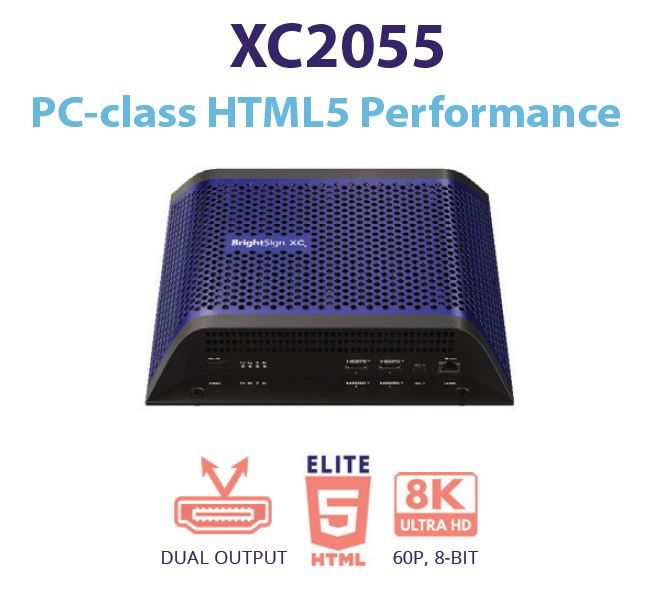 BrightSign XC2055 Media Player | Digital Signage » Signspace