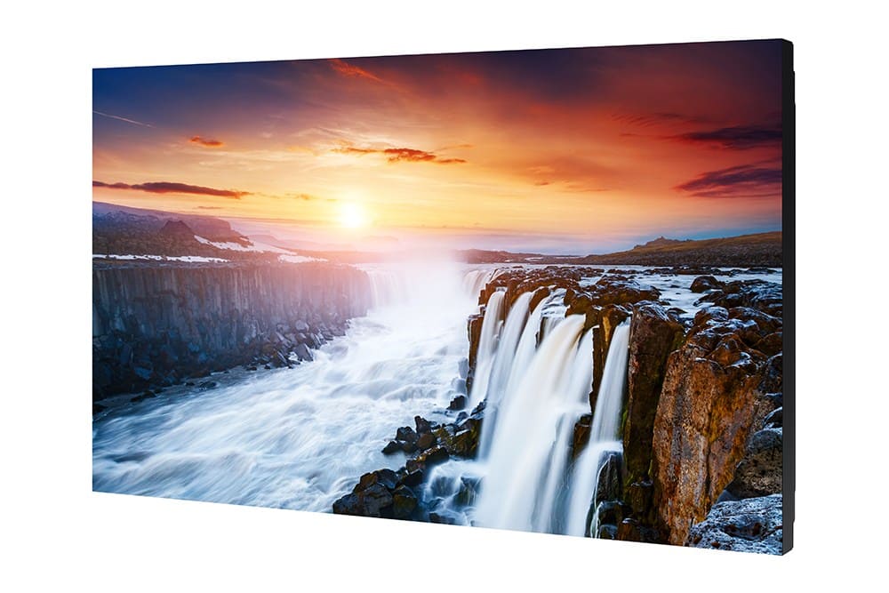 Samsung VH55R-R - 55" Ultra-Narrow Bezel Video Wall Display - Angle